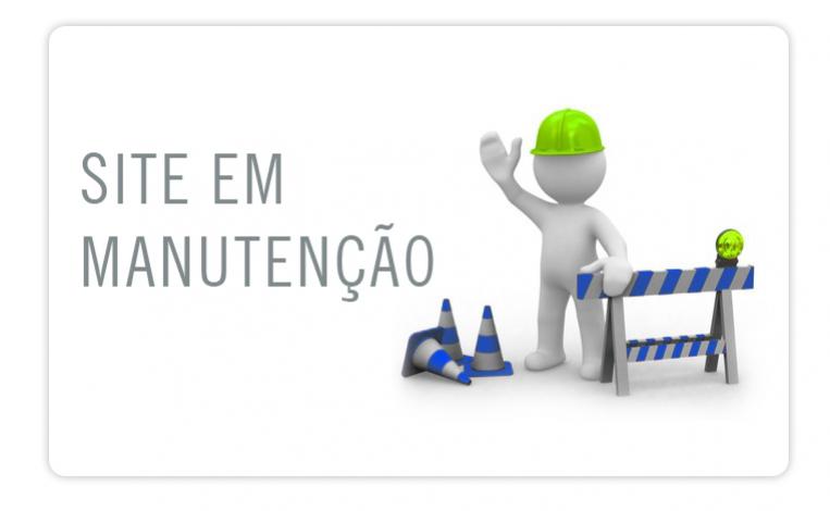 AVISO DE MANUTENÇÃO
